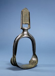 Stigbøyle, fra Nordvest-Kina eller Sibir, 600- eller 700-tallet (bronse) av School Chinese