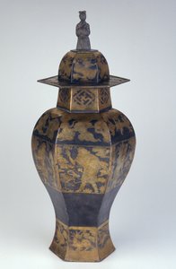 Vase og deksel, Ming-dynastiet av School Chinese