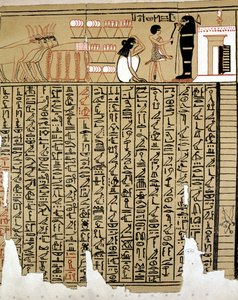 Egyptiske hieroglyfer av School Egyptian