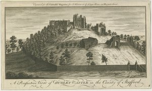 Dudley Castle: gravering og [?1700-tallet] (trykk) av School English