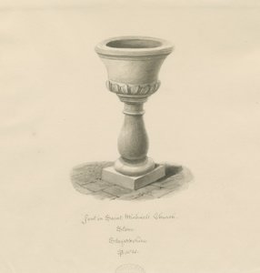 Font i steinkirken - 