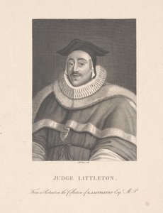 Dommer Littleton, gravert av C. M. Dien (gravering) av School English