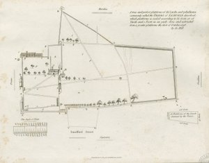 Lichfield - Greyfriars: gravering av School English