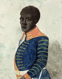 Portrett av Toussaint Louverture av School English