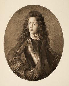 Prins James Francis Edward Stuart, pub. 1902 (kollotype) av School English