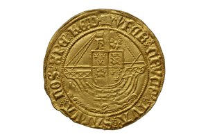 Tudor-mynt fra Asthall Hoard av School English