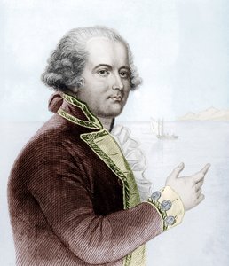 William Bligh (fargegravering) av School English