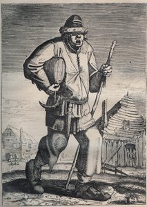 Blekkhandler - flamsk gravering