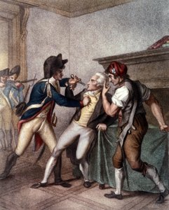Arrestasjon av Maximilien de Robespierre 27. juli av School French