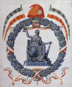Liberty: Allegori om revolusjonen og republikken av School French