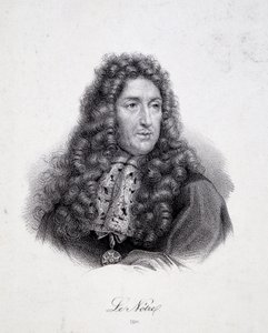 Portrett av Andre Le Notre (Lenotre av School French