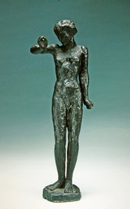 Stående figur (bronse) av School French