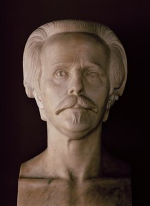 Byste av Karl May (marmor) av School German
