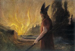 Gud Odin, tysk bilde