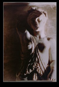Figure of an Amazon, relief from the altar of Artemis, Temple of Artemis at Ephesus, 450-300 BC (marble)