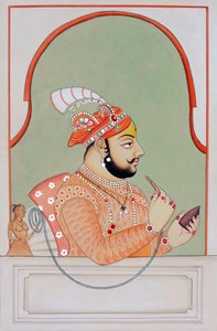 Miniatyrmaleri av Maharana Jagat Singh Udaipur av School Indian