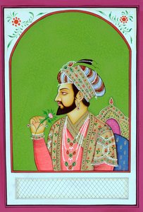 Miniatyrmaleri av Mughal-keiseren Shah Jahan av School Indian