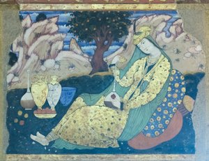 Fersk på Chehel Sotoun Palace, Esfahan, Iran