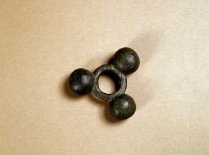 Bronsepynt for hesteutstyr, Kofun-perioden (250-538) av Japanese School