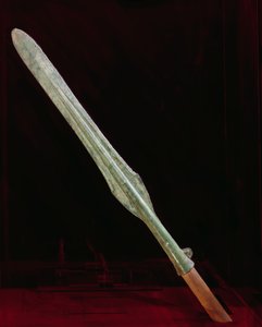 Lance point, Yayoi-perioden, 200 f.Kr.-100 e.Kr. (bronse) av Japanese School