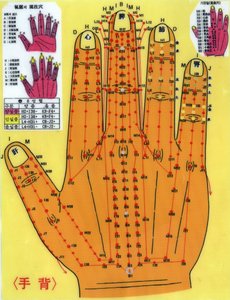 Koreansk akupunkturplate. av School Korean