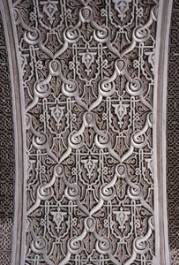 Detalj av en bue (stucco)