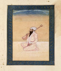 En skjeggete Tambura Player, fra Large Clive Album