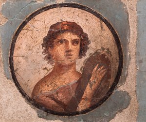 Medaljongportretter, Pompeii av School Roman
