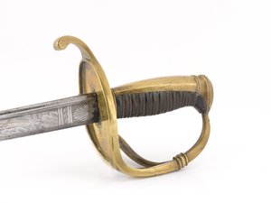 Russisk husaroffisers sverd, assisterende assisterende generalkvartermester John Alexander Ewart av School Russian