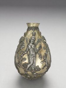 Anahita fartøy, 300-500 (støpt, hevet, repoussé, jaget og forgylt sølv)