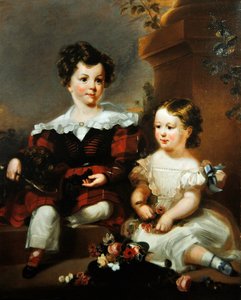 Portrett av John Ramsay av Straloch (olje på lerret) av School Scottish