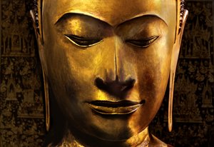 Hodet av et Buddha-bilde