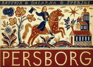 Svensk turistplakat av School Swedish