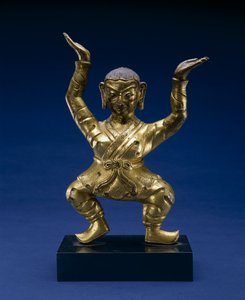 Stående figur av Mahasiddha av School Tibetan