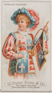 Heralds Trumpet, fra Musical Instruments-serien N82 for Duke-sigaretter, 1888., 1888.