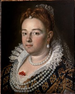 Portrett av Bianca Capello, venetiansk dame fra renessansen. (Maleri