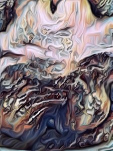 Blue Oyster, 2021 (digital) av Scott J. Davis