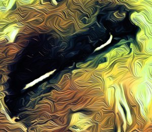 Eyes, 2021 (digital) av Scott J. Davis