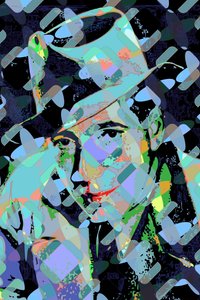 Humphrey Bogart (digital) av Scott J. Davis