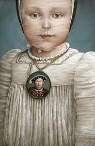 Henrik VIII, 2014 (skrapebrett, fargelagt digitalt)