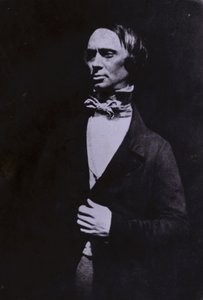 William Borthwick Johnstone , skotsk kunstner og første kurator for National Gallery of Scotland (s/hv-bilde)