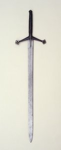 Claymore, ca. 1500-30 (stål) av Scottish School