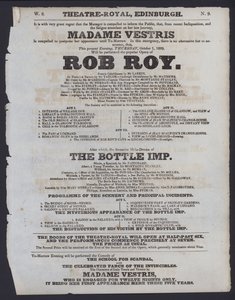 Teaterprogram for Theatre Royal, Edinburgh av Scottish School