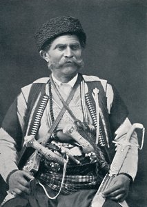 En montenegrinsk, 1912 av Sebah