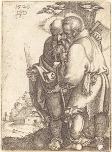 Bartholomew og Matthias av Sebald Beham