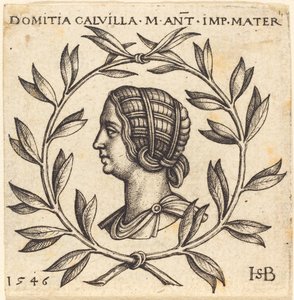 Domitia Calvilla av Sebald Beham