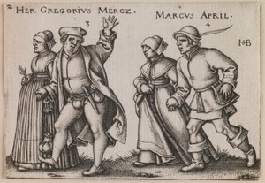 "March and April" fra serien "The Peasants