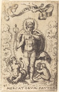Merkur av Sebald Beham