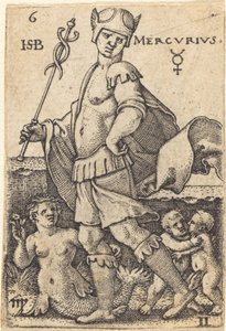 Merkur av Sebald Beham