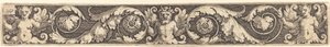 Ornament med en manns- og to kvinnelige figurer av Sebald Beham
